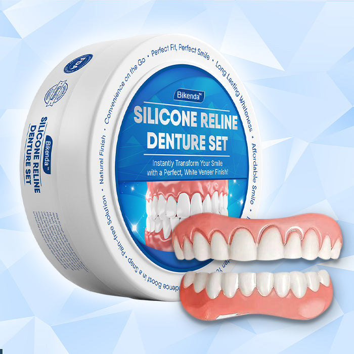 Recommended by the British Dental Association 𝐒𝐢𝐥𝐢𝐜𝐨𝐧𝐞 𝐑𝐞𝐥𝐢𝐧𝐞 𝐃𝐞𝐧𝐭𝐮𝐫𝐞 𝐒𝐞𝐭 (⏰𝐋𝐢𝐦𝐢𝐭𝐞𝐝 𝐭𝐢𝐦𝐞 𝐝𝐢𝐬𝐜𝐨𝐮𝐧𝐭 𝐋𝐚𝐬𝐭 𝟑𝟎 𝐦𝐢𝐧𝐮𝐭𝐞𝐬⏰)😁